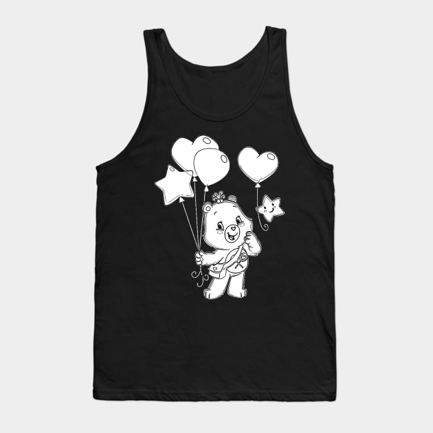 Care Bear balloon Tank Top by SDWTSpodcast